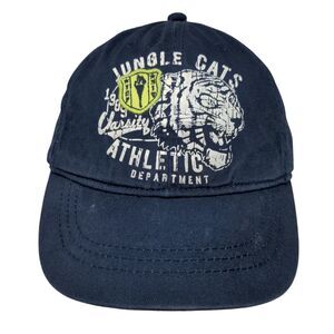 Jungle Cats Athletic Department Strapback Hat Blue 4-7 S/P M/M Place Est. 1989